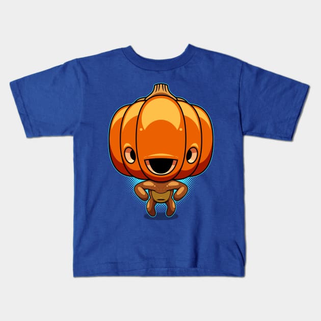 Pumpkin Sprout Kids T-Shirt by ArtisticDyslexia